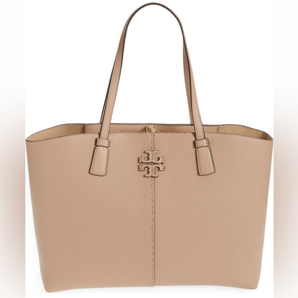 🔥🔥TORY BURCH McGraw Leather Tote
